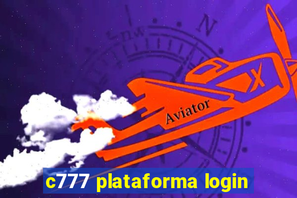 c777 plataforma login